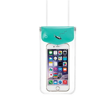 直送・代引不可bikit スマートフォン用ファッション防水ポーチ カジュアル アクアマリン別商品の同時注文不可