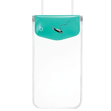 直送・代引不可bikit スマートフォン用ファッション防水ポーチ カジュアル アクアマリン別商品の同時注文不可