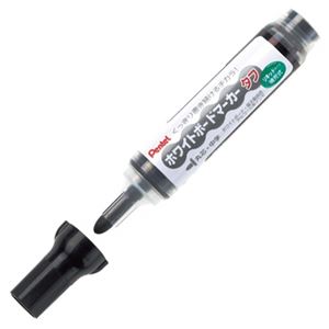 直送・代引不可 （まとめ） ぺんてる ホワイトボードマーカー タフ 中字丸芯 黒 MW50M-A 1本 【×40セット】 別商品の同時注文不可