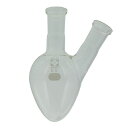 直送・代引不可 【柴田科学】SPC二口梨形フラスコ 50mL 030160-1550 別商品の同時注文不可
