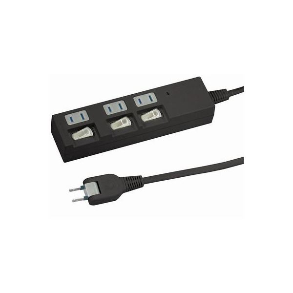 直送・代引不可 (まとめ)YAZAWA 個別スイッチ付節電タップ Y02BKS333BK【×3セット】 別商品の同時注文不可