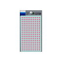 直送・代引不可 (まとめ) エーワン カラーラベル 丸型5mm径 07068 桃 1P9シート(1800片)入 【×10セット】 別商品の同時注文不可