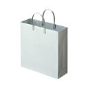 直送・代引不可(まとめ) TANOSEE ラミネートバッグ 中 ヨコ320×タテ320×マチ幅110mm シルバー 1パック(10枚) 【×3セット】別商品の同...