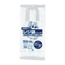 直送・代引不可 省資源レジ袋東20西35号100枚入HD乳白 RE20 【(60袋×5ケース)合計300袋セット】 38-374 別商品の同時注文不可