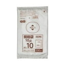 直送・代引不可 (まとめ)TANOSEE HDPE規格袋 紐なし10号 ヨコ180×タテ270×厚み0.01mm 1パック(200枚)【×50セット】 別商品の...