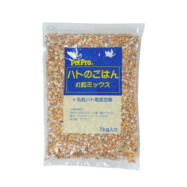 直送・代引不可（まとめ）ペットプロ ハトのごはん 1kg【×12セット】【代引不可】別商品の同時注文不可