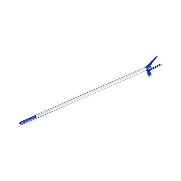 直送・代引不可 竿上げ 物干し竿掛け棒 約全長100cm 3セット 軽量 グリップ フック穴付き スチールコーティング ベランダ 洗濯用品 別商品の同時注文不可