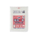 直送・代引不可 (まとめ)ジャパックス 環境袋策 再生原料ポリ袋 半透明 20L LR-24 1セット(100枚:10枚×10パック)【×5セット】 別商品の同時注文不可