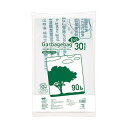 直送・代引不可 (まとめ)TANOSEE リサイクルポリ袋(エコデザイン)乳白半透明 90L 1パック(30枚)【×5セット】 別商品の同時注文不可