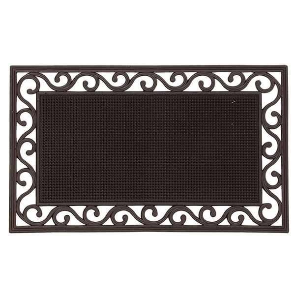 直送・代引不可 屋外用 玄関マット ドアマット 約45×75cm ラバーマット 玄関 エントランス 入口【代引不可】 別商品の同時注文不可