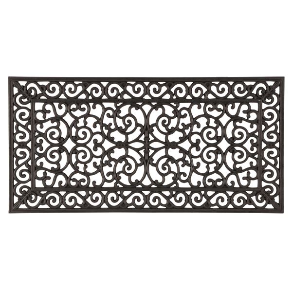 直送・代引不可 屋外用 玄関マット ドアマット 約60×120cm 大型 ラバーマット 玄関 エントランス 入口【代引不可】 別商品の同時注文不可