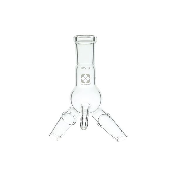 直送・代引不可 SPC減圧連結管 二又 曲管球付 SPC-15-15 【030460-0152】 別商品の同時注文不可