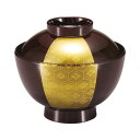 直送・代引不可新 和 越前椀/お椀 【溜金色紙 TA】 直径112mm×高さ99(71)mm 日本製 食洗機対応 〔和食 レストラン 店舗 お店〕【代引不可】別商品の同時注文不可