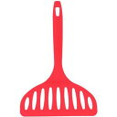 直送・代引不可 〔12個セット〕 フライ返し 約幅15×奥行3.3×高さ22.8cm 幅広 レッド 耐熱 軽量 タフコ ホームシェフ ジャンボターナー 別商品の...