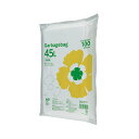直送・代引不可 (まとめ)TANOSEE ゴミ袋エコノミー 半透明 45L 1パック(100枚)【×10セット】 別商品の同時注文不可