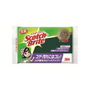 直送・代引不可〔まとめ〕 スコッチブライト 抗菌ウレタンスポンジたわし 115×75×31mm 研磨粒子付こげつき汚れ 120個セット キッチンスポンジ別商品の...