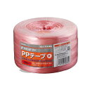 直送・代引不可 (まとめ) ホリアキ ビニール紐 ラップインPPテープ 赤 【×10セット】 別商品の同時注文不可