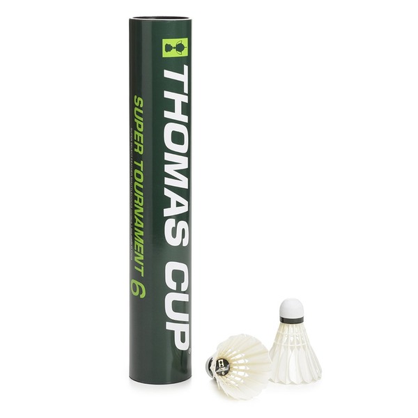 直送・代引不可 バドミントンシャトル 【スーパートーナメント6 3番 10ダース】 水鳥羽根 天然2層コルク 〔スポーツ用品 運動用品〕 別商品の同時注文不可