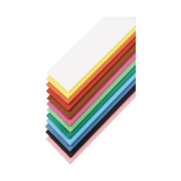 直送・代引不可 （まとめ） クレープ紙（3枚入） 橙 （×10セット） 別商品の同時注文不可(3)