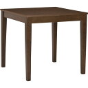 直送・代引不可 ダイニングテーブル/リビングテーブル 【幅75cm 2人掛け用 ブラウン】 木製 組立品 〔リビング 在宅ワーク〕【代引不可】 別商品の同時注文...