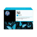 直送・代引不可 (まとめ) HP761 インクカートリッジ シアン 400ml 染料系 CM994A 1個 【×10セット】 別商品の同時注文不可