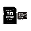 EsHIDISC microSDXCJ[h 256GB CLASS10 UHS-I Speed class3 A1Ή HDMCSDX256GCL10V30ʏi̓s