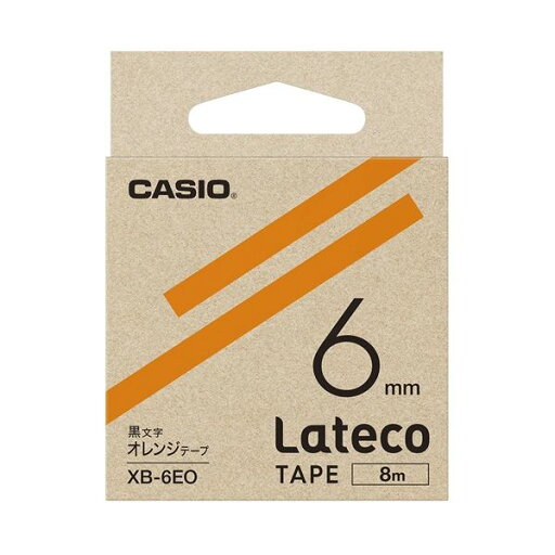 直送・代引不可 (まとめ)カシオ計算機 ラテコ専用テープXB-6EO オレンジに黒文字(×10セット) 別商品の同時注文不可 直送・代引不可 (まとめ)カシオ計算機 ラテコ専用テープXB-6EO オレンジに黒文字(×10セット) 別商品の同時注文不可