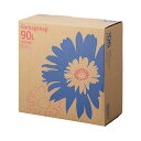 直送・代引不可 (まとめ)TANOSEE ゴミ袋 コンパクト乳白半透明 90L BOXタイプ 1箱(110枚)【×2セット】 別商品の同時注文不可
