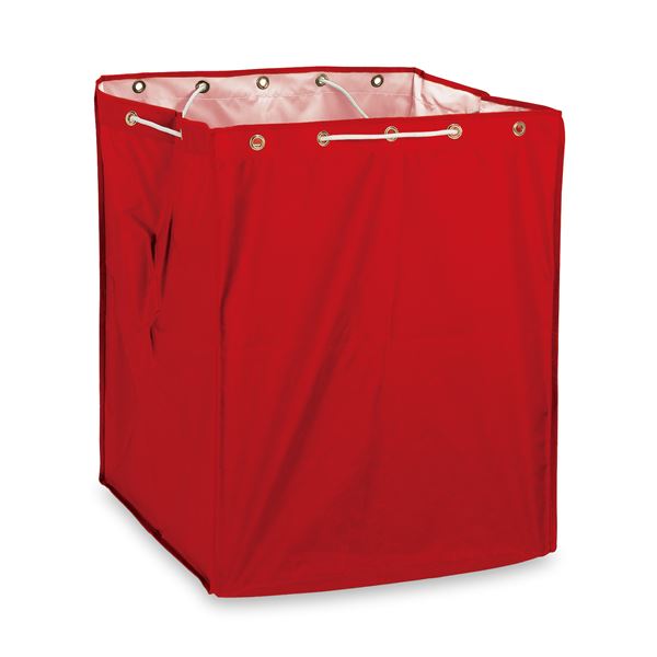 直送・代引不可 〔まとめ〕 本体別売 BM ダストカー 運搬カート用 替袋E 赤 大 ナイロン製×2セット ダ..