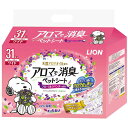 直送・代引不可(まとめ)LION アロマで消臭ペットシート ワイド 31枚 (ペット用品)【×8セット】別商品の同時注文不可