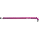 直送・代引不可 PB SWISS TOOLS マルチアングルボール付 ロングレインボー 六角レンチ パープル 8mm 2222L-8PU 工具 ツール DIY 作業工具 レンチ 別商品の同時注文不可