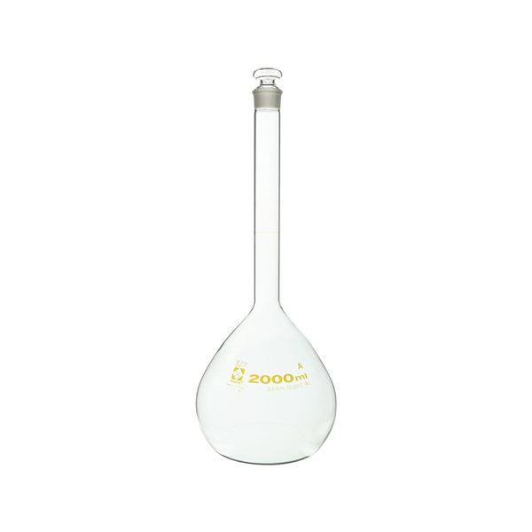直送・代引不可 メスフラスコ スーパーグレード 2L 【020060-2000】 別商品の同時注文不可