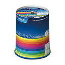 直送・代引不可 バーベイタム データ用DVD-R4.7GB 1-16倍速 ホワイトワイドプリンタブル スピンドルケース DHR47JP100V3 1パック(100枚) 別商品の同時注文不可(2)