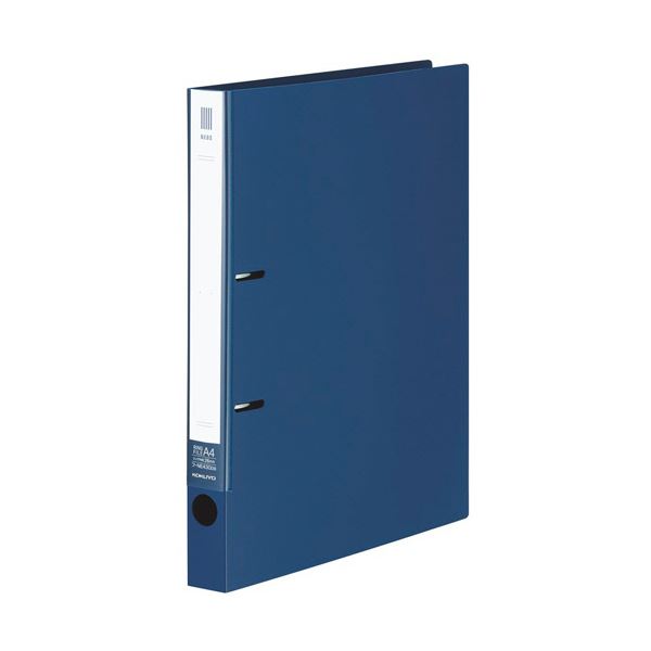 直送・代引不可 コクヨ リングファイル（NEOS）A4タテ 2穴 220枚収容 背幅33mm ネイビー フ-NE430NDB 1セット（10冊） 別商品の同時注文不可