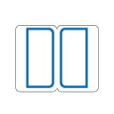 直送・代引不可 (まとめ) ライオン事務器 インデックスラベル 大27×34mm 青枠 BL1 1パック(180片:9片×20シート) 【×50セット】 別商品...