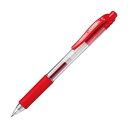 直送・代引不可 (まとめ) TANOSEE ノック式ゲルインクボールペン 0.7mm 赤 1本 【×300セット】 別商品の同時注文不可