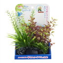 直送・代引不可 (まとめ)癒し水景 MIXプランツ ミニアーチ レッドロタラ【×3セット】 別商品の同時注文不可