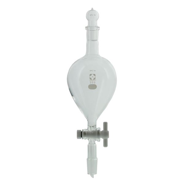 直送・代引不可 SPC分液ロート PTFEコック付 300mL 【030240-19300】 別商品の同時注文不可