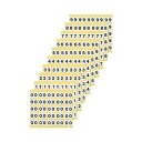 直送・代引不可 (まとめ)ライオン事務器 ナンバーラベルM 数字 4 KM-1-4 1パック(250片:25片×10シート)【×10セット】 別商品の同時注文不...