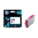 直送・代引不可 (まとめ) HP178 インクカートリッジ マゼンタ CB319HJ 1個 【×10セット】 別商品の同時注文不可