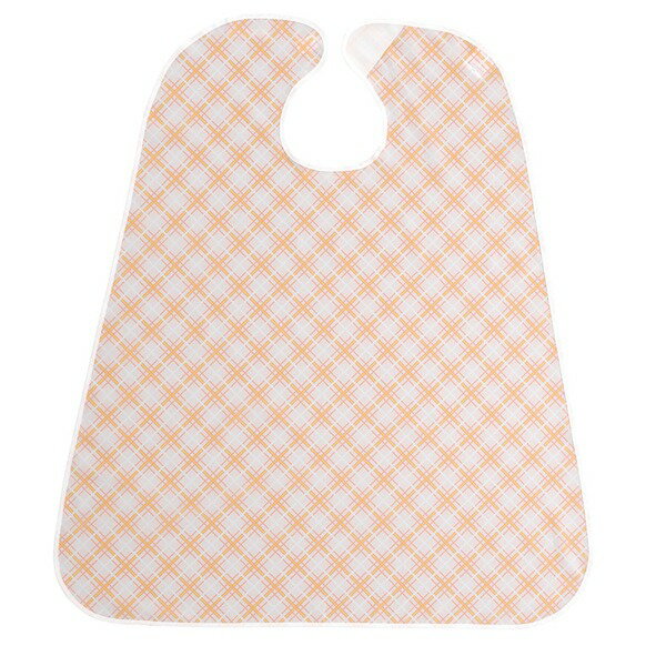 直送・代引不可 食事用エプロン オレンジ 別商品の同時注文不可