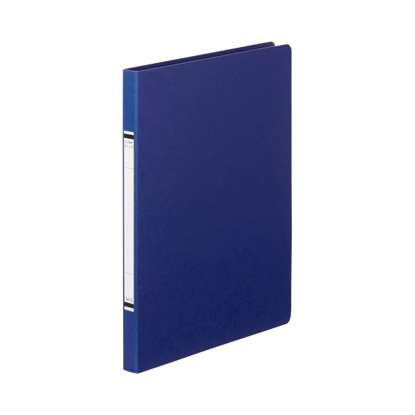 直送・代引不可 (まとめ) TANOSEE クランプファイル(紙表紙) A4タテ 100枚収容 背幅18mm 青 1セット(10冊) 【×10セット】 別商品の...