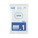 直送・代引不可 (まとめ)TANOSEE 規格袋 1号0.03×70×100mm 1パック(100枚)【×50セット】 別商品の同時注文不可