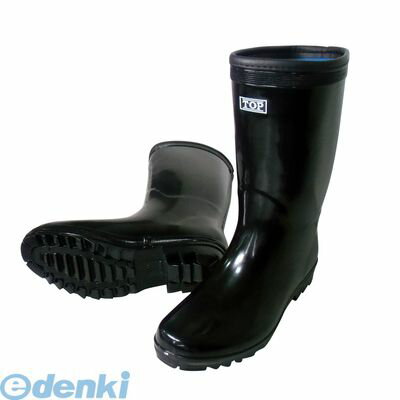 喜多 KITA 4931530550016 ブラック 24．0 軽半長靴 KR881