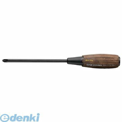Plus Perforate - 【即納在庫品】「直送」ベッセル VESSEL B-330-3-150 ウッディ貫通ドライバー B‐330【＋】3×150 作業工具