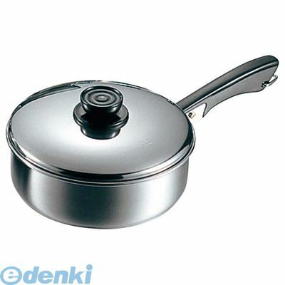 170800 MA 18−0 浅型 ソースパン 片手 20cm 4538962433001