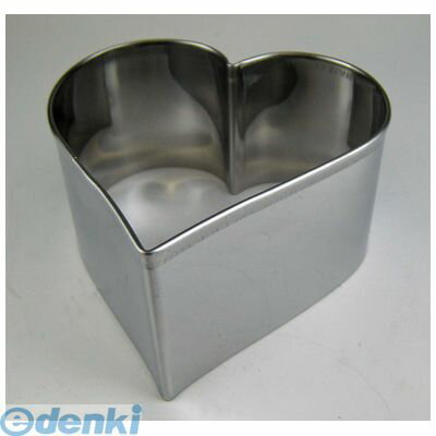 (LINEクーポン有)537200 EBM 18−0ステンレス パテ抜 ハート ＃9 4548170013049