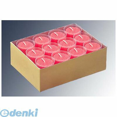 2886910 カップ入 カラーキャンドル(24個入)R レッド 4529910512411 2886910 カップ入 カラーキャンドル(24個入)R レッド 4529910512411