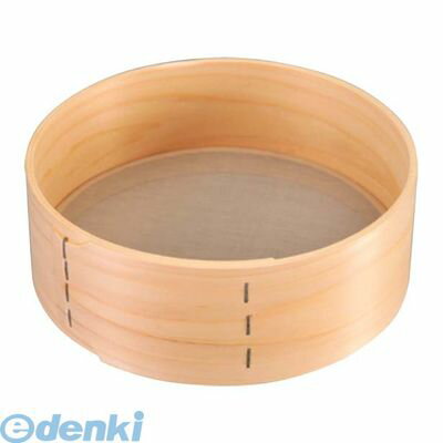 (LINEクーポン有)3073730 木枠 ステン張 そば粉フルイ 7寸（60メッシュ） 4548170158634