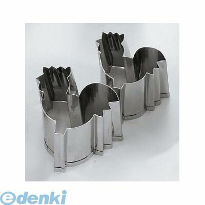 Other - 3096200 18−8 手造抜型 十二支 2Pcs にわとり 4548170156098
